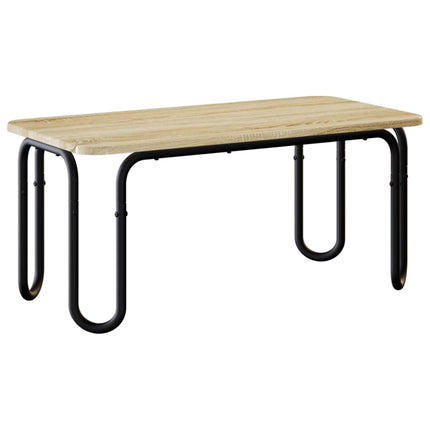 Sofabord Sonoma-eg 100 x 50 x 45 cm Konstrueret træ