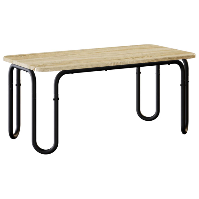 Sofabord Sonoma-eg 100 x 50 x 45 cm Konstrueret træ