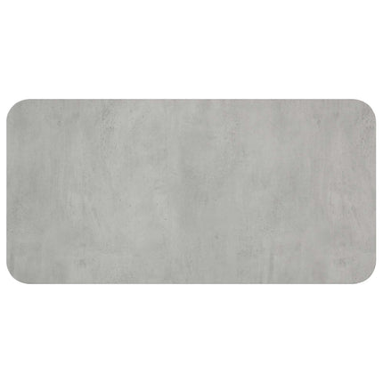 Sofabord Betongrå 100 x 50 x 45 cm Konstrueret træ
