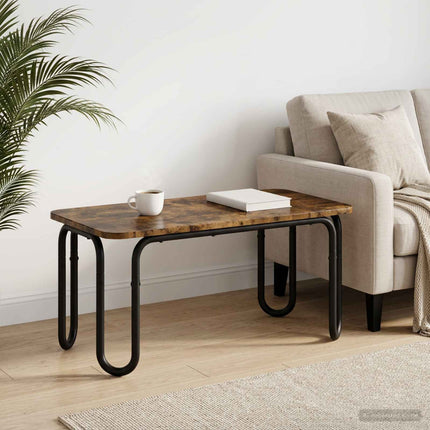 Sofabord Røget eg 100 x 50 x 45 cm Konstrueret træ