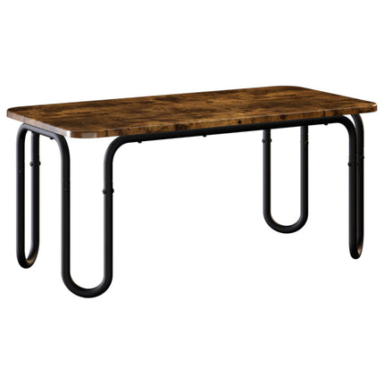 Sofabord Røget eg 100 x 50 x 45 cm Konstrueret træ