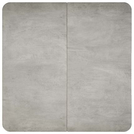 Sofabord Betongrå 79,5 x 79,5 x 45 cm Konstrueret træ