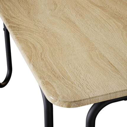 Sofabord Sonoma-eg 100 x 100 x 45 cm Konstrueret træ