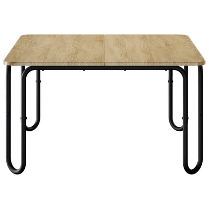Sofabord Sonoma-eg 100 x 100 x 45 cm Konstrueret træ