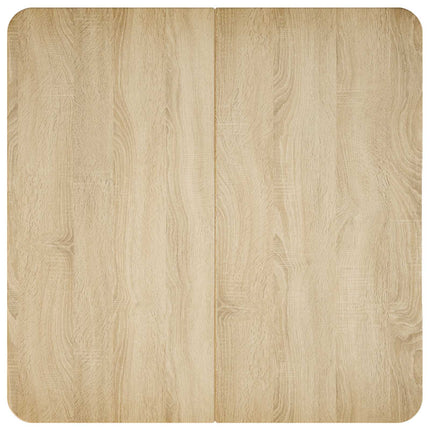 Sofabord Sonoma-eg 100 x 100 x 45 cm Konstrueret træ