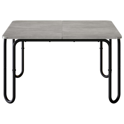 Sofabord Betongrå 100 x 100 x 45 cm Konstrueret træ