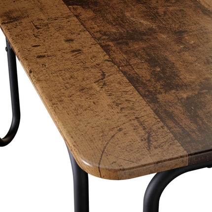 Sofabord Gammelt træ 100 x 100 x 45 cm Konstrueret træ