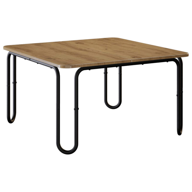 Sofabord Artisan-eg 100 x 100 x 45 cm Konstrueret træ