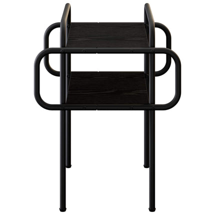 Sofabord Sort eg 40 x 40 x 51 cm Konstrueret træ