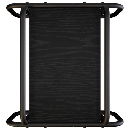 Sofabord Sort eg 40 x 40 x 51 cm Konstrueret træ