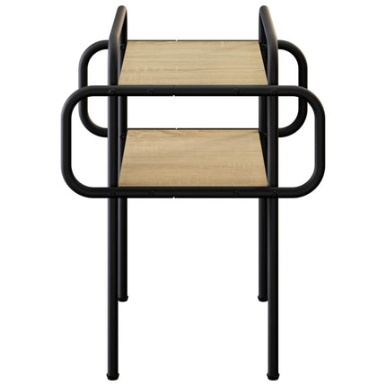 Sofabord Sonoma-eg 40 x 40 x 51 cm Konstrueret træ