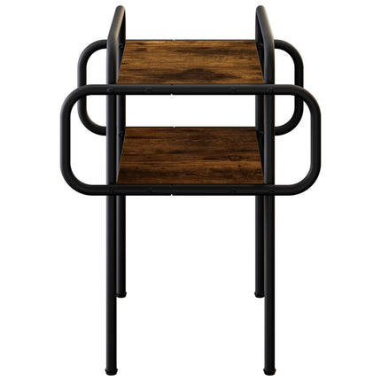 Sofabord Røget eg 40 x 40 x 51 cm Konstrueret træ