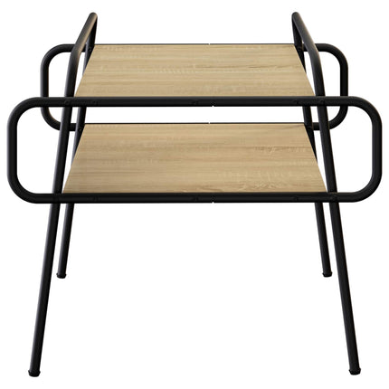 Sofabord Sonoma-eg 50 x 50 x 51 cm Konstrueret træ