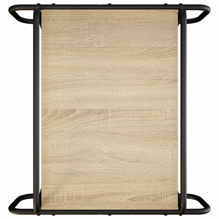 Sofabord Sonoma-eg 50 x 50 x 51 cm Konstrueret træ