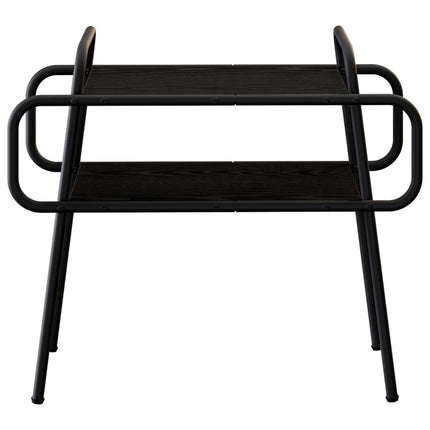 Sofabord Sort eg 60 x 30 x 51 cm Konstrueret træ