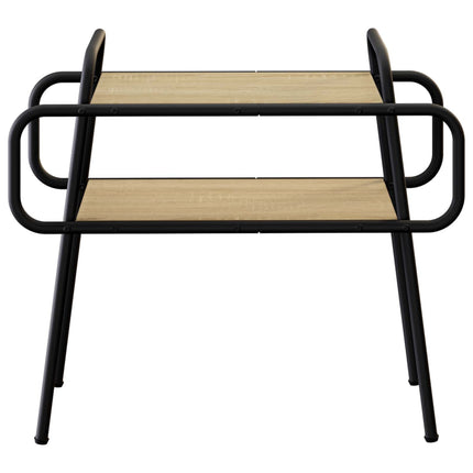 Sofabord Sonoma-eg 60 x 30 x 51 cm Konstrueret træ