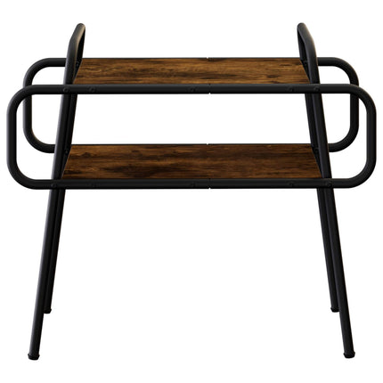 Sofabord Røget eg 60 x 30 x 51 cm Konstrueret træ