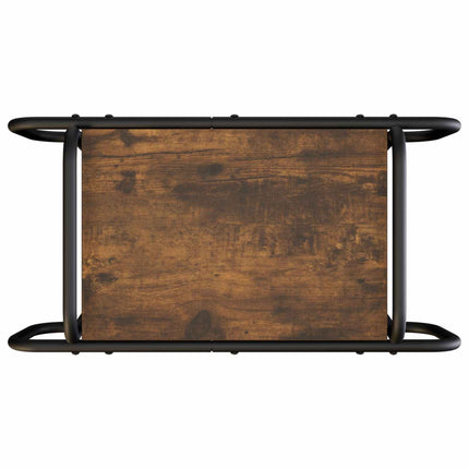 Sofabord Røget eg 60 x 30 x 51 cm Konstrueret træ