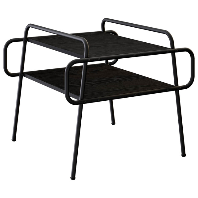 Sofabord Sort eg 60 x 60 x 51 cm Konstrueret træ