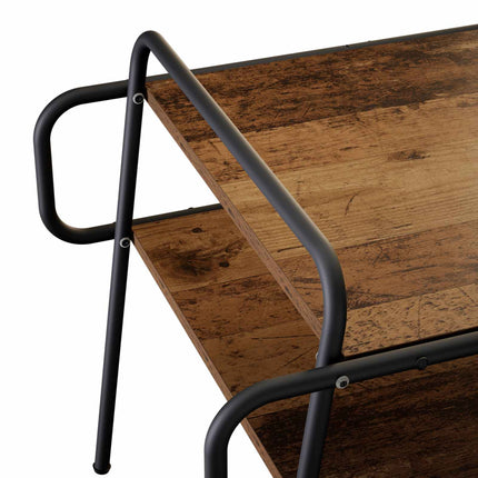 Sofabord Gammelt træ 60 x 60 x 51 cm Konstrueret træ