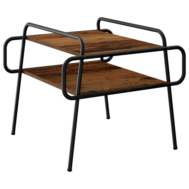 Sofabord Gammelt træ 60 x 60 x 51 cm Konstrueret træ