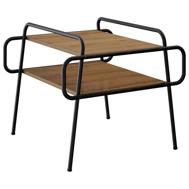 Sofabord Artisan-eg 60 x 60 x 51 cm Konstrueret træ