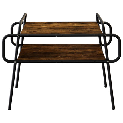 Sofabord Røget eg 70 x 50 x 51 cm Konstrueret træ