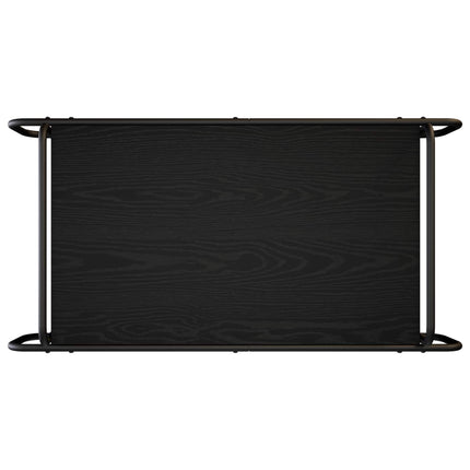 Sofabord Sort eg 100 x 50 x 51 cm Konstrueret træ