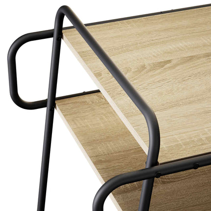 Sofabord Sonoma-eg 100 x 50 x 51 cm Konstrueret træ