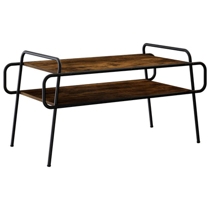 Sofabord Røget eg 100 x 50 x 51 cm Konstrueret træ