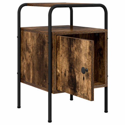 Natskab Røget eg 35 x 36,5 x 56 cm Konstrueret træ