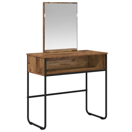 Klædeskab Gammelt træ 81 x 40 x 131 cm Konstrueret træ
