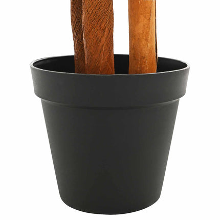 Kunstig Fan Palm Tree Grøn 75 x 25 x 180 cm Stof og Bambus