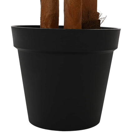 Kunstig Fan Palm Tree Grøn 60 x 25 x 170 cm Stof og Bambus
