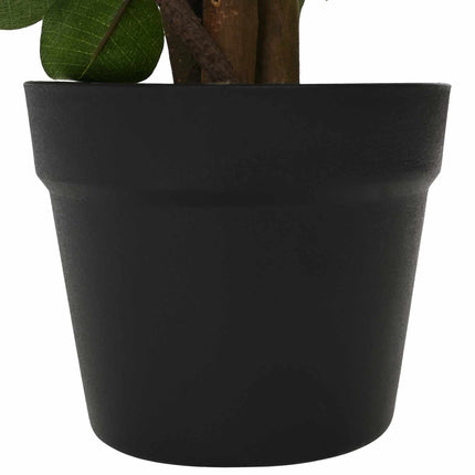 Kunstig Ficus Plante Grøn 73 x 16 x 60 cm Stof og træ