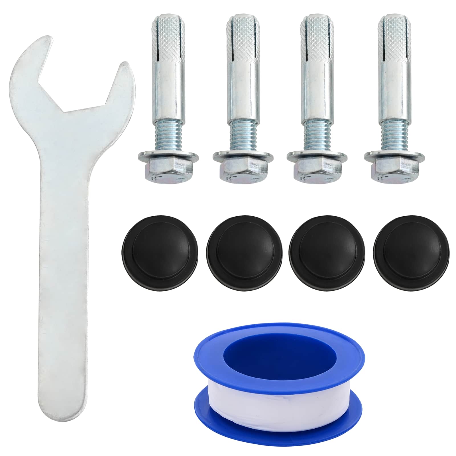Solbruser med bruserhoved og vandhane PVC, ABS, Zinklegering