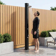 Solbruser med bruserhoved og vandhane PVC, ABS, Zinklegering