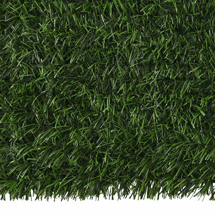 Kunstigt hegn Lys grøn 1 x 5 m PVC og Stål