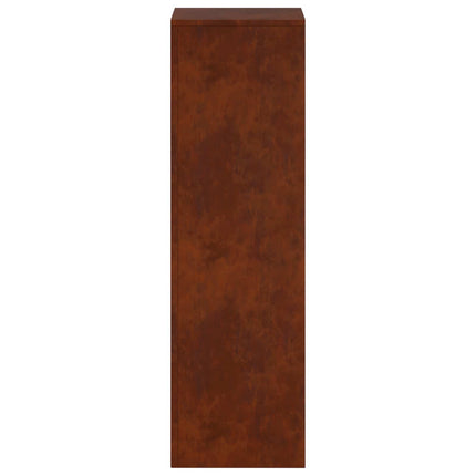 Planteholder Rusten 30 x 30 x 100 cm Cortenstål
