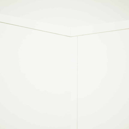 Planteholder 2 pcs Hvid 40 x 40 x 100 cm Stål