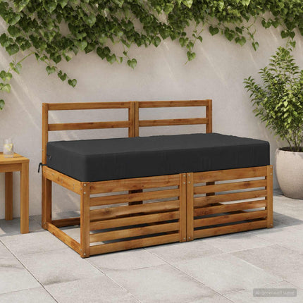 Sædehynde SOEST 100% polyester Mørkeblå 120 x 60 x 15 cm