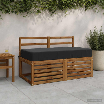 Sædehynde SOEST 100% polyester Antracit 120 x 60 x 15 cm