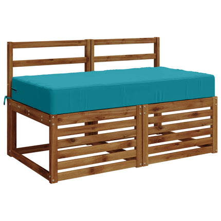 Sædehynde SOEST 100% polyester Turkis 120 x 80 x 15 cm