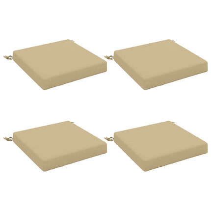4-Stykke Sædepuder SOEST 4 stk. 100% polyester Beige