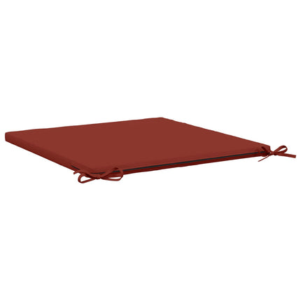 1-Stykke Sædepude SOEST 100% polyester Rød 60 x 60 x 3 cm