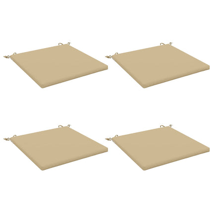 4-Stykke Sædepuder SOEST 4 stk. 100% polyester Beige