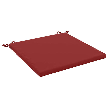 1-Stykke Sædepude SOEST 100% polyester Vinrød 60 x 60 x 3 cm