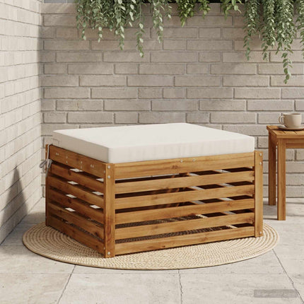 1-Stykke Sædepude SOEST 100% polyester Hvid 80 x 80 x 7 cm