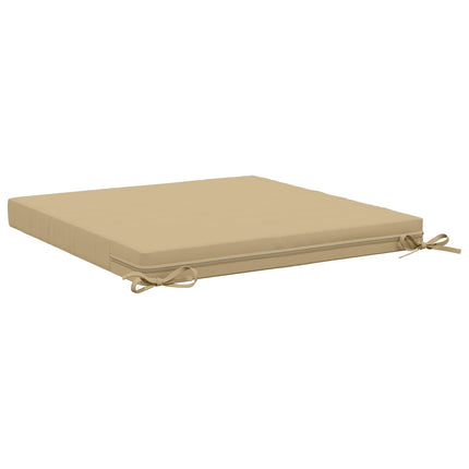 1-Stykke Sædepude SOEST 100% polyester Beige 60 x 60 x 7 cm