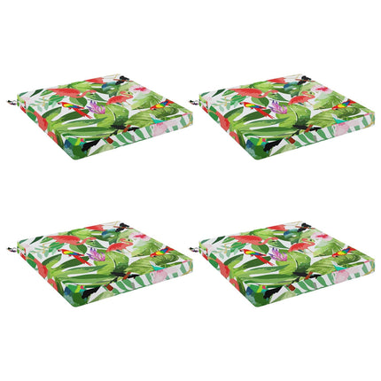 4-Stykke Sædepuder SOEST 4 stk. 100% polyester Flerfarvet